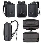 Multifunktionaler wasserdichter Business-Sport-Laptop-Rucksack mit USB-Anschluss, 15 Zoll, 17 Zoll