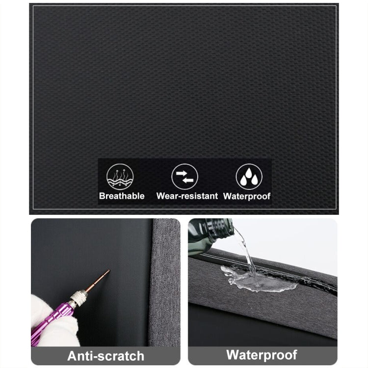 Multifunktionaler wasserdichter Business-Sport-Laptop-Rucksack mit USB-Anschluss, 15 Zoll, 17 Zoll