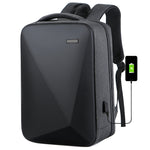 Großvolumiger Passwort-geschützter Diebstahlsicherer Laptop-Rucksack mit USB-Anschluss, 16 Zoll