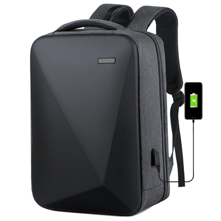 Großvolumiger Passwort-geschützter Diebstahlsicherer Laptop-Rucksack mit USB-Anschluss, 16 Zoll