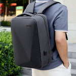 Großvolumiger Passwort-geschützter Diebstahlsicherer Laptop-Rucksack mit USB-Anschluss, 16 Zoll