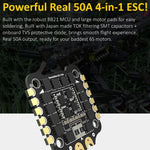 3-6S Lipo-Barometer für RC-Drohnen, SpeedyBee BLS 50A 4-in-1 ESC