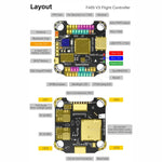 3-6S Lipo-Barometer für RC-Drohnen, SpeedyBee BLS 50A 4-in-1 ESC