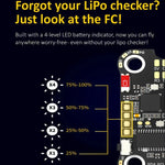 3-6S Lipo-Barometer für RC-Drohnen, SpeedyBee BLS 50A 4-in-1 ESC