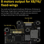 3-6S Lipo-Barometer für RC-Drohnen, SpeedyBee BLS 50A 4-in-1 ESC