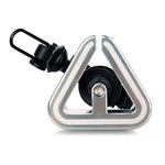 N+1 Mountainbike Glocke Universelle Dreieck Kupferglocke, Clip-Ring Schwarz, Clip-Ring Silber, Gummiband Schwarz, Gummiband Silber