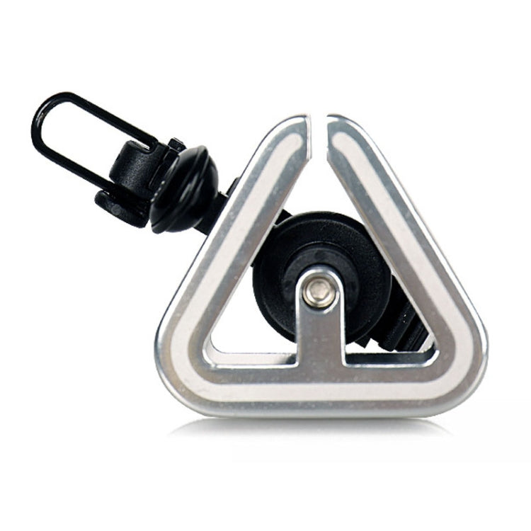 N+1 Mountainbike Glocke Universelle Dreieck Kupferglocke, Clip-Ring Schwarz, Clip-Ring Silber, Gummiband Schwarz, Gummiband Silber