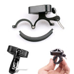 N+1 Mountainbike Glocke Universelle Dreieck Kupferglocke, Clip-Ring Schwarz, Clip-Ring Silber, Gummiband Schwarz, Gummiband Silber