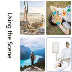 10L Tragbare faltbare PVC-Wassersack für Camping und Outdoor
