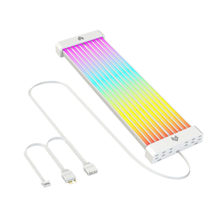 AOSOR Al200 Neon-Kabel Computer Motherboard Grafikkarten-Leuchtbrett Netzteil-Leitung Dekoration, AL200