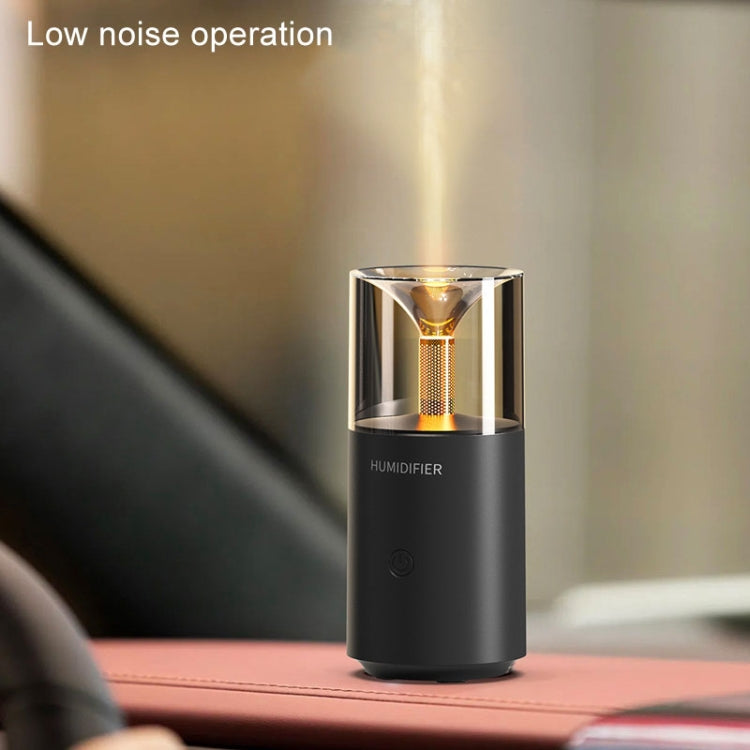 Kerzenflammen Aromatherapie Diffusor Automatischer Duftzerstäuber Mini Ambiente Kerzenlicht Luftbefeuchter