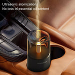 Kerzenflammen Aromatherapie Diffusor Automatischer Duftzerstäuber Mini Ambiente Kerzenlicht Luftbefeuchter