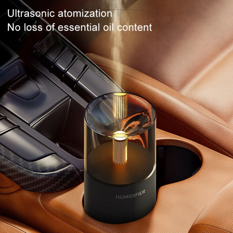 Kerzenflammen Aromatherapie Diffusor Automatischer Duftzerstäuber Mini Ambiente Kerzenlicht Luftbefeuchter