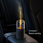 Kerzenflammen Aromatherapie Diffusor Automatischer Duftzerstäuber Mini Ambiente Kerzenlicht Luftbefeuchter