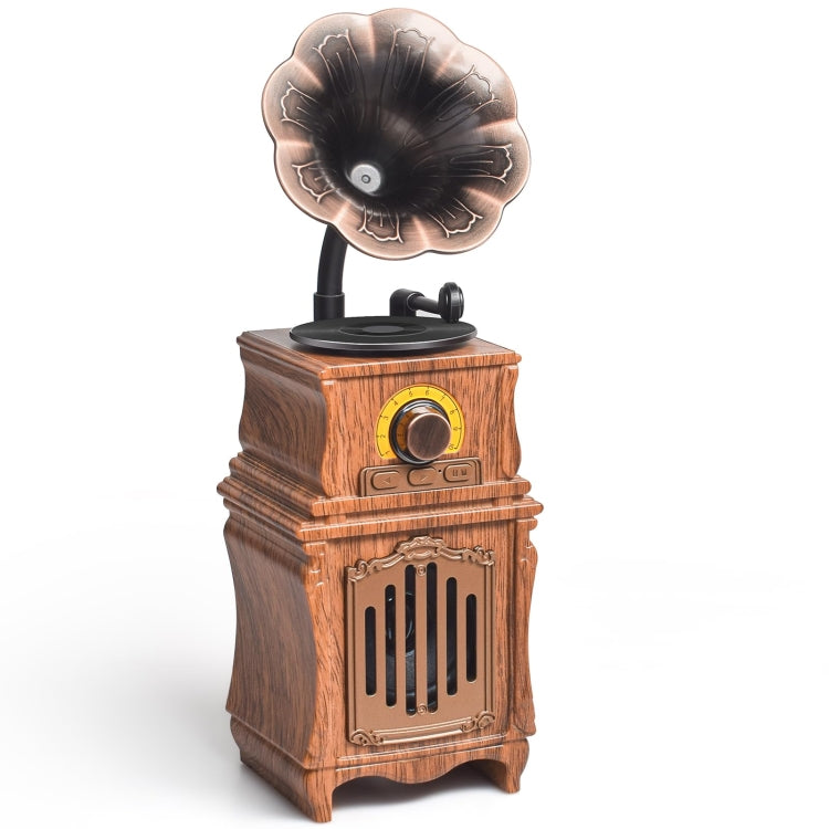 AS31 Retro Bluetooth 5.3 Lautsprecher Radio Klassisches Grammophon-Design Vintage-Raumdekor, AS31