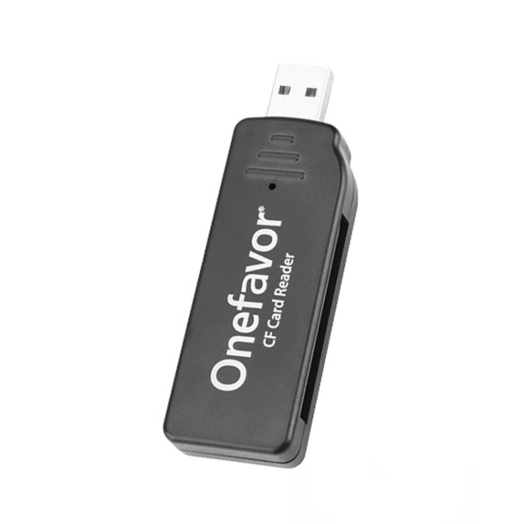 Onefavor USB2.0 Hochgeschwindigkeits-Lese- und Schreib-CF-Kartenleser, CF-Kartenleser