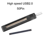 Onefavor USB2.0 Hochgeschwindigkeits-Lese- und Schreib-CF-Kartenleser, CF-Kartenleser