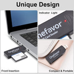 Onefavor USB2.0 Hochgeschwindigkeits-Lese- und Schreib-CF-Kartenleser, CF-Kartenleser