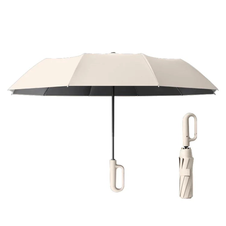 Vollautomatischer Regenschirm für jedes Wetter, faltbar, Unisex, Sonnenschutz, Forward Beige 105cm, Forward Blue 105cm, Forward Gray 105cm, Forward Beige 125cm, Forward Blue 125cm, Forward Gray 125cm, Reverse Beige 105cm, Reverse Blue 105cm