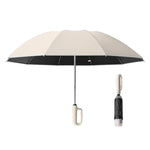 Vollautomatischer Regenschirm für jedes Wetter, faltbar, Unisex, Sonnenschutz, Forward Beige 105cm, Forward Blue 105cm, Forward Gray 105cm, Forward Beige 125cm, Forward Blue 125cm, Forward Gray 125cm, Reverse Beige 105cm, Reverse Blue 105cm