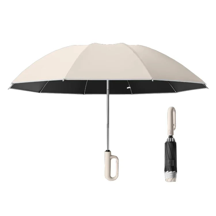 Vollautomatischer Regenschirm für jedes Wetter, faltbar, Unisex, Sonnenschutz, Forward Beige 105cm, Forward Blue 105cm, Forward Gray 105cm, Forward Beige 125cm, Forward Blue 125cm, Forward Gray 125cm, Reverse Beige 105cm, Reverse Blue 105cm