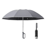 Vollautomatischer Regenschirm für jedes Wetter, faltbar, Unisex, Sonnenschutz, Forward Beige 105cm, Forward Blue 105cm, Forward Gray 105cm, Forward Beige 125cm, Forward Blue 125cm, Forward Gray 125cm, Reverse Beige 105cm, Reverse Blue 105cm