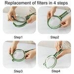Haushalts-Sojamilch-Sieb Küchenentsafter-Reste-Filter