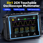 FNIRSI 2C53P Dual-Kanal Flachbildschirm Digitaloszilloskop Multimeter Signalgenerator 3 in 1, 2C53P