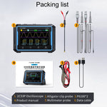 FNIRSI 2C53P Dual-Kanal Flachbildschirm Digitaloszilloskop Multimeter Signalgenerator 3 in 1, 2C53P