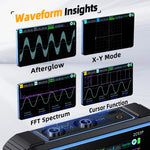 FNIRSI 2C53P Dual-Kanal Flachbildschirm Digitaloszilloskop Multimeter Signalgenerator 3 in 1, 2C53P