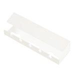 Kabelschlauch unter dem Schreibtisch, bohrfrei, für Zuhause, Computertisch, Stromkabel, Stecker, Aufbewahrungsregal