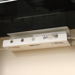 Kabelschlauch unter dem Schreibtisch, bohrfrei, für Zuhause, Computertisch, Stromkabel, Stecker, Aufbewahrungsregal