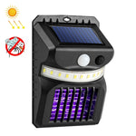 E-SMARTER W792 LED Solar-Wandleuchte mit Mückenvernichtungsfunktion (Violettes Licht) Intelligenter menschlicher Sensor Gartenlampe für den Außenbereich, Weißes Licht, Weißes Licht+Gelbes Licht