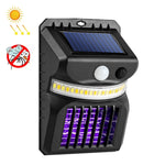 E-SMARTER W792 LED Solar-Wandleuchte mit Mückenvernichtungsfunktion (Violettes Licht) Intelligenter menschlicher Sensor Gartenlampe für den Außenbereich, Weißes Licht, Weißes Licht+Gelbes Licht