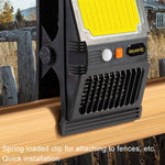 Solar-Wandleuchte mit Clip, Mückenlampe, tragbarer Bewegungsmelder, Außen-Gartenleuchte, E-SMARTER W7105-1 Patch, E-SMARTER W7105-2 COB
