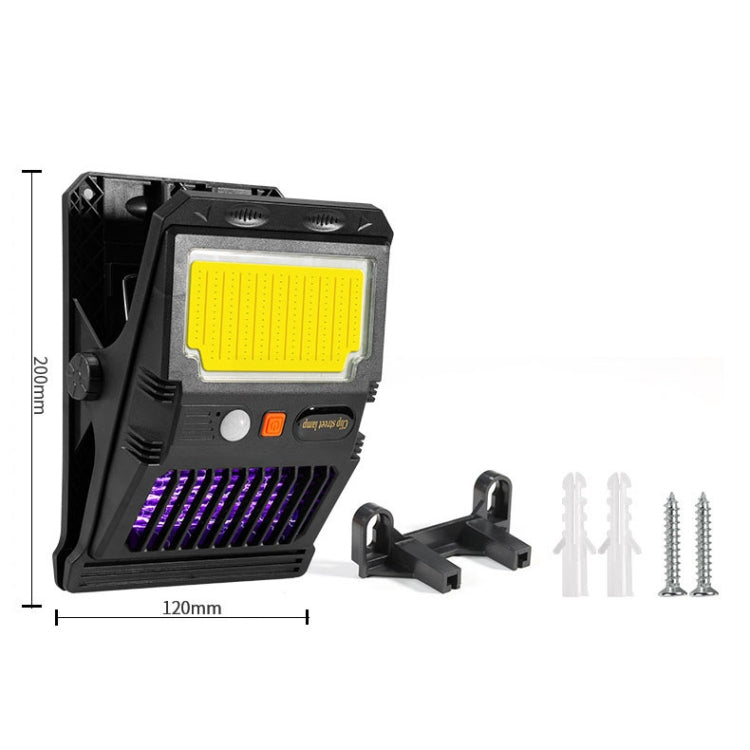 Solar-Wandleuchte mit Clip, Mückenlampe, tragbarer Bewegungsmelder, Außen-Gartenleuchte, E-SMARTER W7105-1 Patch, E-SMARTER W7105-2 COB