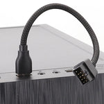 USB-A Stecker zu 9-Pin Motherboard Eingebauter RGB Daten-zu-externem U-Port Adapterkabel, USB-A Stecker zu 9Pin