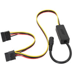Adapter DC 5.5 x 2.5mm zu Festplatten-Stromversorgungskabel, Eins-zu-Eins SATA, Eins-zu-Zwei SATA, Eins-zu-Drei SATA, Eins-zu-Vier SATA, DC zu 4Pin Eins-zu-Eins, DC zu 4Pin Eins-zu-Zwei, DC zu 4Pin Eins-zu-Drei, DC zu 4Pin Eins-zu-Vier