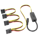 Adapter DC 5.5 x 2.5mm zu Festplatten-Stromversorgungskabel, Eins-zu-Eins SATA, Eins-zu-Zwei SATA, Eins-zu-Drei SATA, Eins-zu-Vier SATA, DC zu 4Pin Eins-zu-Eins, DC zu 4Pin Eins-zu-Zwei, DC zu 4Pin Eins-zu-Drei, DC zu 4Pin Eins-zu-Vier