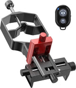 Tridaptor Digiscoping Adapter 3-Achsen-Teleskop-Handyhalterung für Fernglas Monokular Mikroskop, ohne Bluetooth