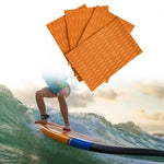 4 Stück / Set EVA Surfbrett Anti-Rutsch-Pads Kajak Fußpolster, Schwarz, Blau, Grün, Orange