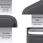 Car Seat Storage Bag With Waterproof Bucket Car Storage Multifunctional Trash Can