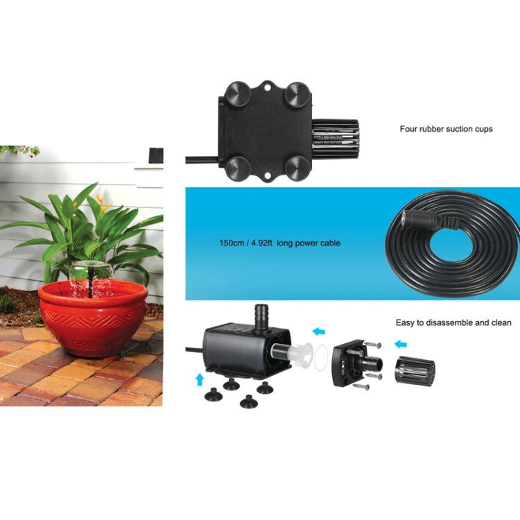 DC12V Micro bürstenlose Kaltwasser-Zirkulationsbrunnenpumpe, QR50C