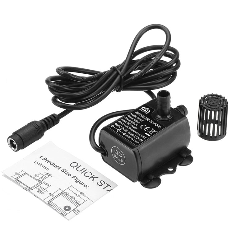 DC12V Micro bürstenlose Kaltwasser-Zirkulationsbrunnenpumpe, QR50C