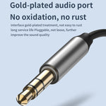 Bluetooth 5.4 Adapter Car Bluetooth Receiver Support U Disk Play AUX To USB
