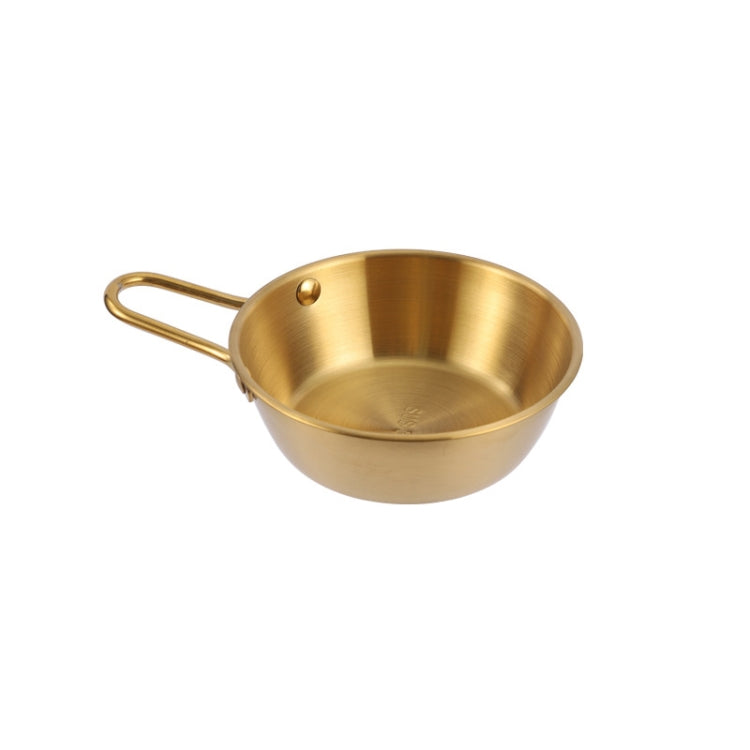 304 Edelstahl Gewürzschale Restaurant Reiswein Snack Servierflasche, 10,5 cm mit Griff Silber, 12 cm mit Griff Silber, 13 cm mit Griff Silber, 14 cm mit Griff Silber, 17 cm mit Griff Silber, 10,5 cm mit Griff Gold, 12 cm mit Griff Gold
