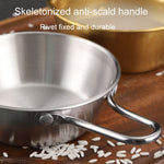 304 Edelstahl Gewürzschale Restaurant Reiswein Snack Servierflasche, 10,5 cm mit Griff Silber, 12 cm mit Griff Silber, 13 cm mit Griff Silber, 14 cm mit Griff Silber, 17 cm mit Griff Silber, 10,5 cm mit Griff Gold, 12 cm mit Griff Gold