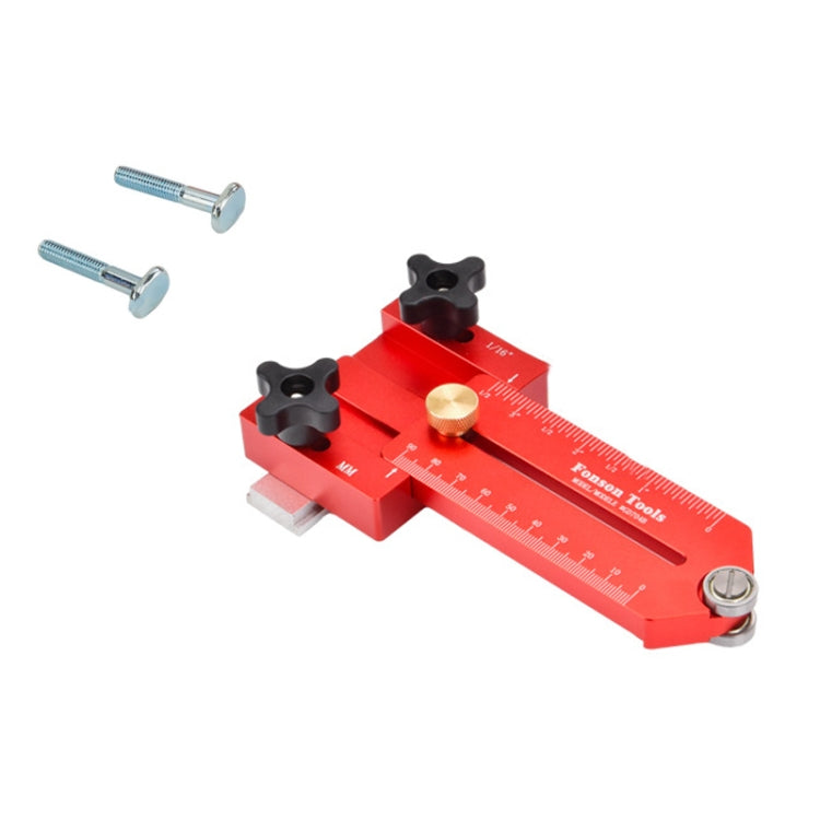 Fonson Woodworking Roller Table Saw Thin Cutting Board Guide Stopper, GD704B, GD704C