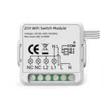 Intelligentes Schaltmodul für Alexa / Google Home / Tuya Smart Life APP, 1-Kanal WiFi, 2-Kanal WiFi, 3-Kanal WiFi, 4-Kanal WiFi, 1-Kanal Zigbee, 2-Kanal Zigbee, 3-Kanal Zigbee, 4-Kanal Zigbee