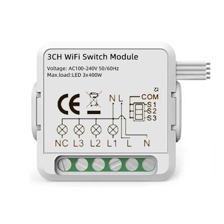 Intelligentes Schaltmodul für Alexa / Google Home / Tuya Smart Life APP, 1-Kanal WiFi, 2-Kanal WiFi, 3-Kanal WiFi, 4-Kanal WiFi, 1-Kanal Zigbee, 2-Kanal Zigbee, 3-Kanal Zigbee, 4-Kanal Zigbee